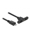 Delock Przewód USB 2.0 Micro-B F do zabudowy panelowej USB 2.0 Micro-B. M 0,25m (85245) - nr 3