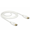 Kabel Delock DisplayPort - DisplayPort 1.5 Biały (85509) - nr 2