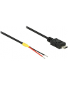 Delock Kabel USB Mikro-B St -- 2x offene Kabelenden Strom 0.2m (85541) - nr 10