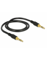 Kabel Delock MiniJack 3.5 mm - MiniJack 3.5 mm 0.5 Czarny (85545) - nr 3