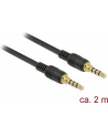 Kabel Delock MiniJack 3.5 mm - MiniJack 3.5 mm 2 Czarny (85598) - nr 7
