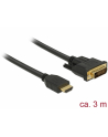 Kabel Delock HDMI > DVI 24+1 3.00m - nr 2