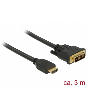 Kabel Delock HDMI > DVI 24+1 3.00m