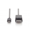 Digitus Kabel USB Digitus USB-C DisplayPort, 2m, Czarny (AK-300333-020-S) (AK300333020S) - nr 11