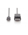 Digitus Kabel USB Digitus USB-C DisplayPort, 2m, Czarny (AK-300333-020-S) (AK300333020S) - nr 15