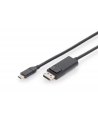Digitus Kabel USB Digitus USB-C DisplayPort, 2m, Czarny (AK-300333-020-S) (AK300333020S) - nr 18