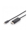 Digitus Kabel USB Digitus USB-C DisplayPort, 2m, Czarny (AK-300333-020-S) (AK300333020S) - nr 1