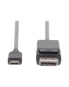 Digitus Kabel USB Digitus USB-C DisplayPort, 2m, Czarny (AK-300333-020-S) (AK300333020S) - nr 20