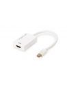 Digitus Mini DisplayPort - HDMI 0.2m Biały (AK-340416-002-W) - nr 2