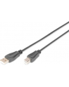 Kabel USB Digitus DIGITUS USB 2.0 Anschlusskabel, Typ A - B St/St 5.0m, sw - nr 6