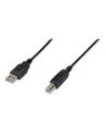 Kabel USB Digitus DIGITUS USB 2.0 Anschlusskabel, Typ A - B St/St 5.0m, sw - nr 7