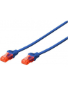 Digitus Patchcord U-UTP cat.6 LSZH 2m Niebieski (DK1617020B) - nr 8