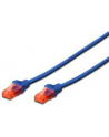 Digitus Patchcord U/UTP Cat6 5m niebieski (DK-1614-050/B) - nr 13