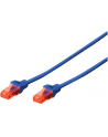 Digitus Patchcord U/UTP Cat6 5m niebieski (DK-1614-050/B) - nr 7