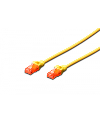 Digitus Patchcord U-UTP cat.6 LSZH 5m Żółty (DK1617050Y) nr 1