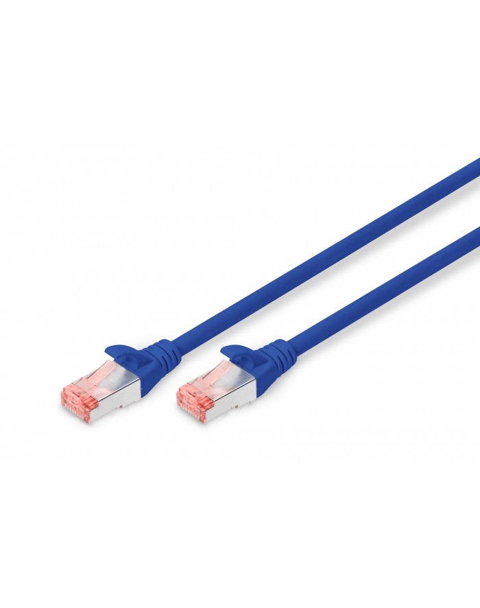 Digitus Kabel krosowy S/FTP kat.6 0.25m niebieski (DK-1644-0025/B) główny