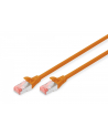 Digitus Patchcord CAT6 S-ftp.6 0,5m Pomarańczowy (DK1644005OR) - nr 7