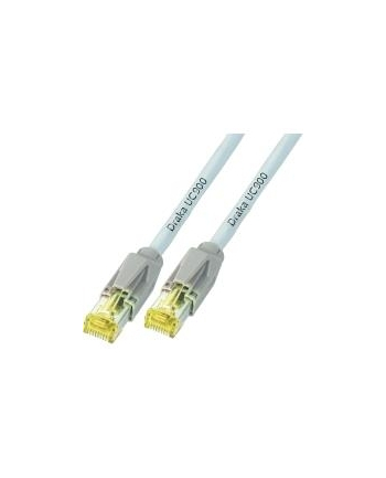 DRAKA Kabel sieciowy CAT 6A S/FTP AWG 27/7 RJ45 10 m Szary (49759016241)
