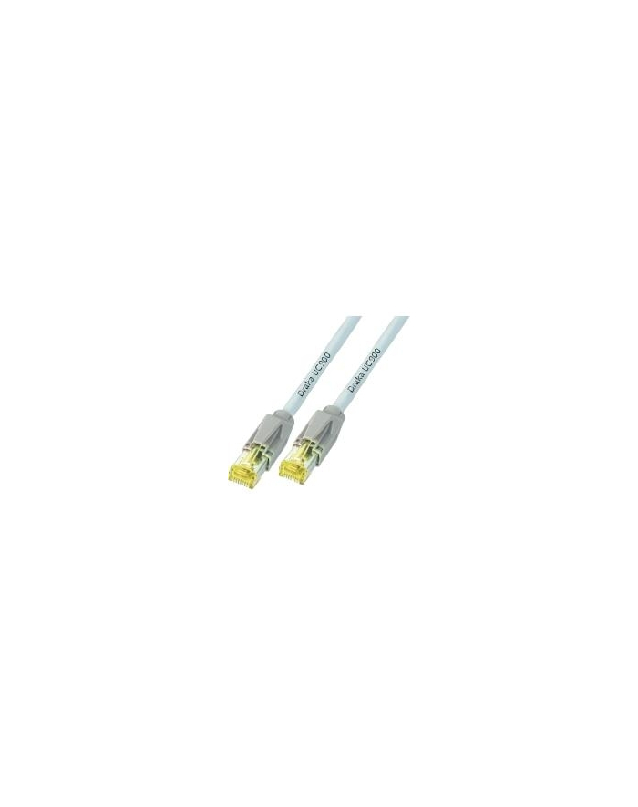 DRAKA Kabel sieciowy CAT 6A S/FTP AWG 27/7 RJ45 10 m Szary (49759016241) główny