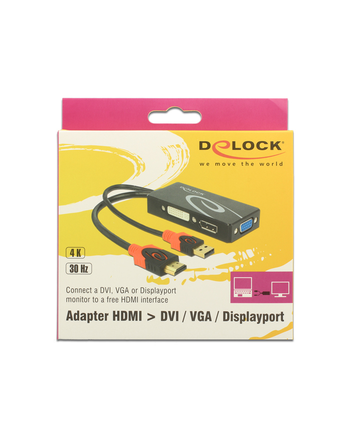 Delock Adapter AV HDMI 4K (62959) główny