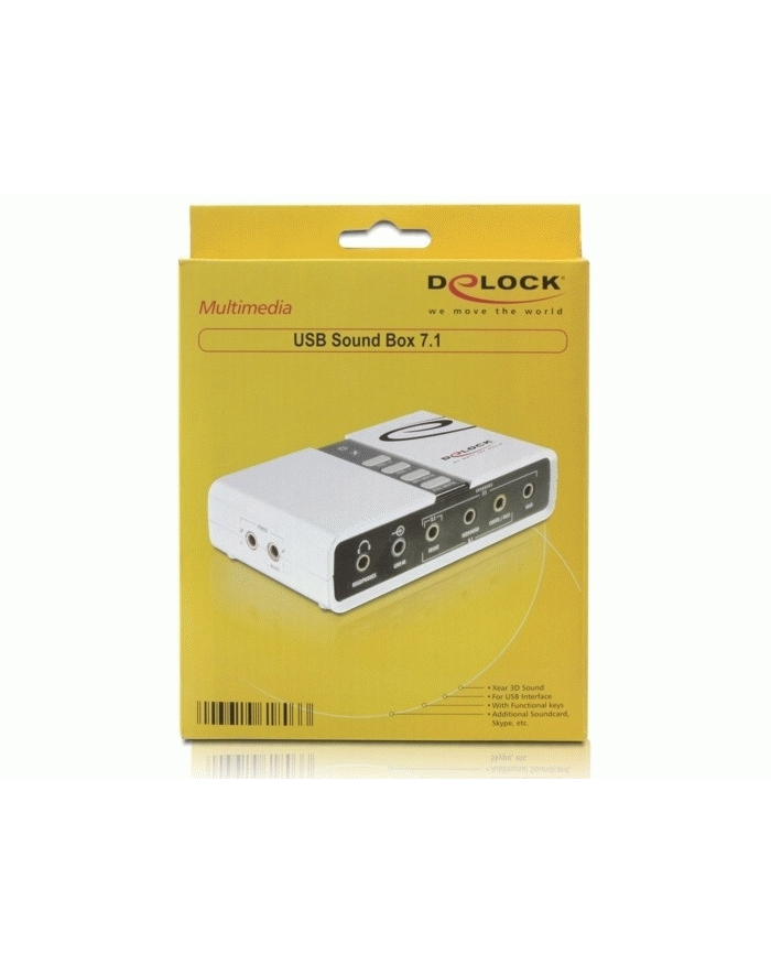 DeLOCK USB Sound Box 7.1 (61803) główny
