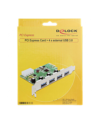 Delock 4x USB 3.0 (89363)