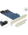 Delock 2x M.2 NGFF (89374) - nr 22
