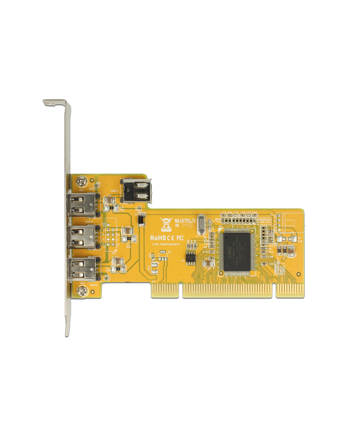 Delock PCI /3x FireWire1394A + 1x FW1394A (89443) główny