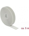Organizer Delock DELOCK Klett-Kabelbinder 20mm x 5m Rolle grau - 18280 - nr 9
