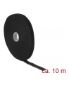 Organizer Delock Kabelbinder Delock Klettverschluss 10.000x13mm 1x Rol schw. (18712) - nr 11