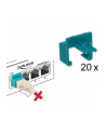 Delock Zestaw startowy Secure Clip RJ45 20 częściowy  (86406) - nr 9