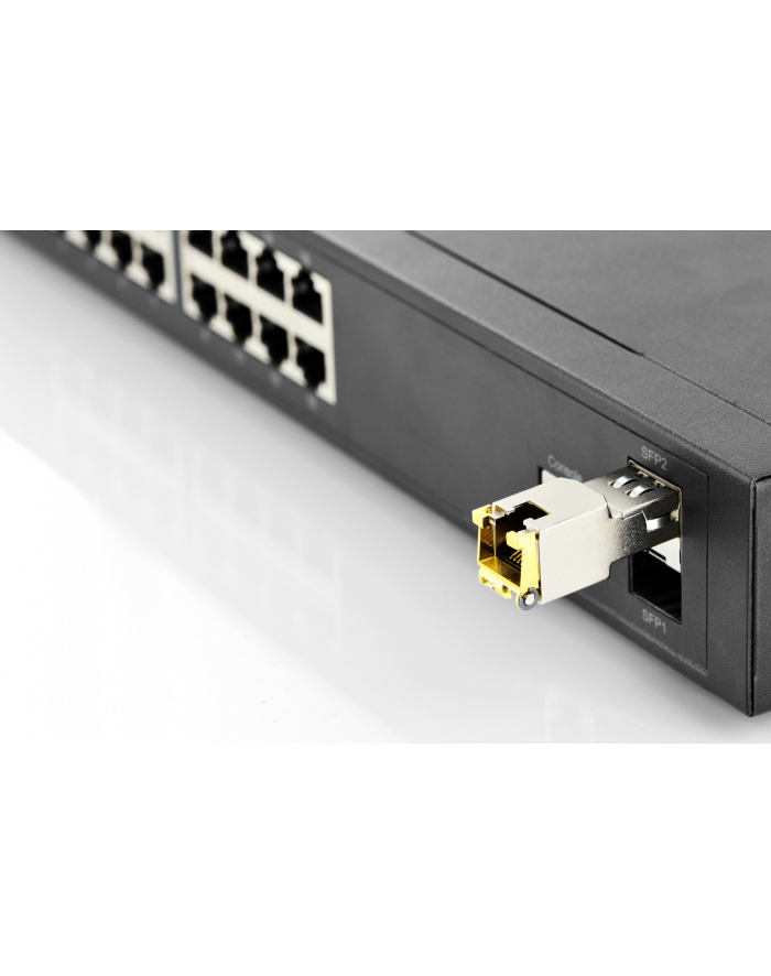 Digitus Moduł nadawczo-odbiorczy SFP RJ45 (DN81005) główny