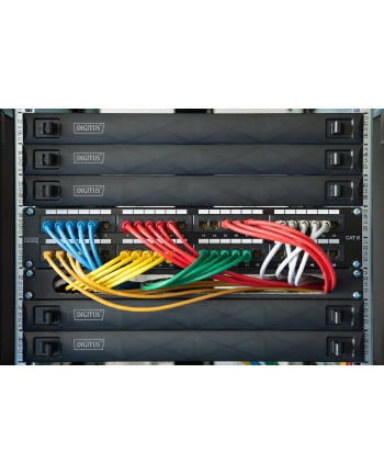 Digitus Czarny panel do szaf Rack 1U (DN97651) nr 1