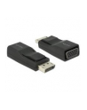 Delock Adapter AV DisplayPort na VGA Czarny (65653) - nr 4