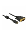 Delock HDMI Mini C na DVI (24+1) 2m Czarny (83583) - nr 4