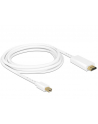 Delock miniDisplayPort na HDMI 3m Biały (83708) - nr 5