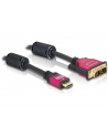 DeLOCK HDMI - DVI Cable 5.0m (84344) - nr 1