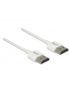 Delock Kabel HDMI - HDMI 0.25m Biały (85120) - nr 1