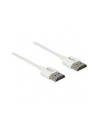 Delock Kabel HDMI - HDMI 0.25m Biały (85120) - nr 3