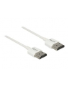 Delock Kabel HDMI - HDMI 0.25m Biały (85120) - nr 4