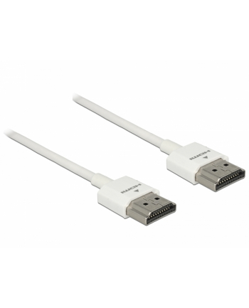 Delock Kabel HDMI - HDMI 0.25m Biały (85120)