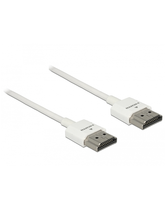 Delock Kabel HDMI - HDMI 0.25m Biały (85120) główny