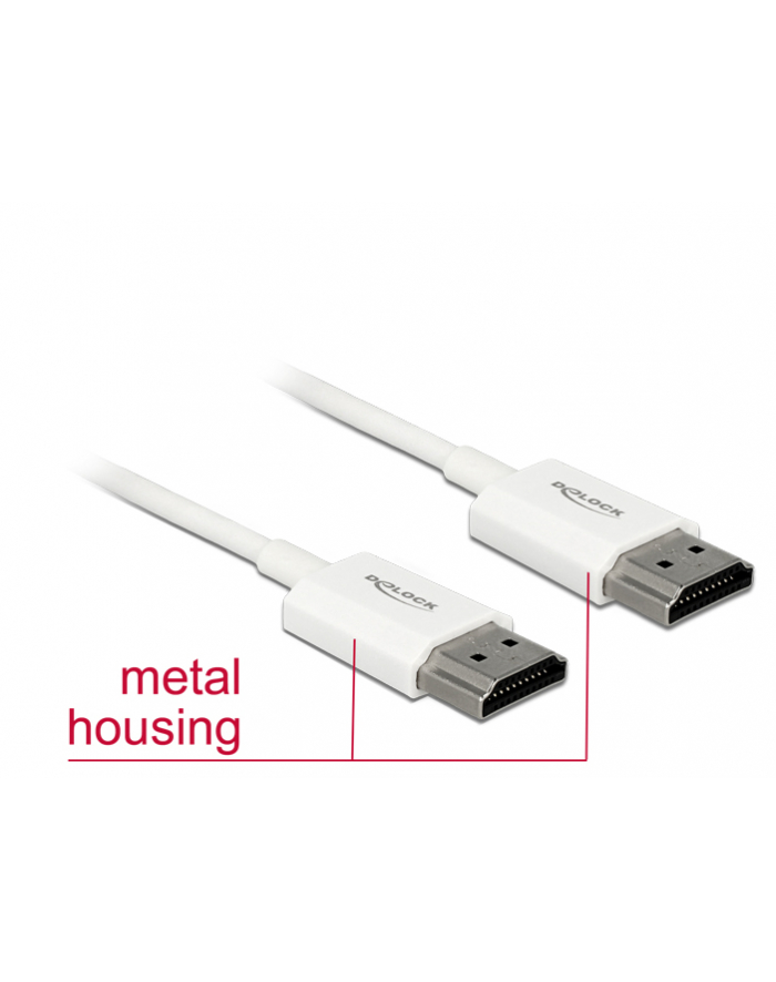 Kabel Delock HDMI - HDMI 4.5m Biały (85139) główny