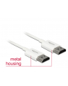 Kabel Delock HDMI - HDMI 4.5m Biały (85139) - nr 2