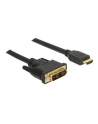Kabel Delock DELOCK Kabel DVI 18+1 St > HDMI-A St 3.0m schwarz - nr 3