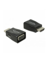 Adapter AV Delock ADAPTER HDMI(M)->VGA(F)+USB MICRO(F) CZARNY MINI ROZMIAR DELOCK - nr 3