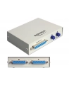 Delock Przełącznik Ręczny 2-portowy przełącznik równoległy Sub-D 25 pinów (87618) - nr 6