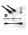 Club 3D Kabel HDMI - Mini HDMI 1m Czarny (CAC-1350) - nr 5