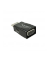 Adapter AV Delock ADAPTER HDMI(M)->VGA(F)+USB MICRO(F) CZARNY MINI ROZMIAR DELOCK - nr 3