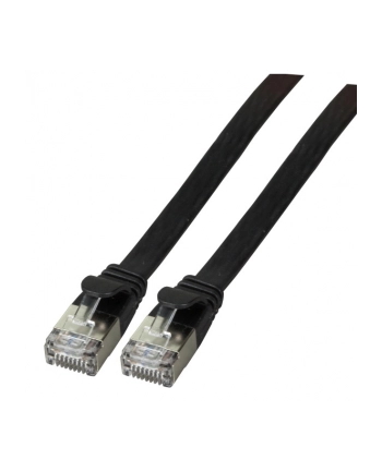 EFB PATCHCORD PŁASKI, U/FTP, CAT.6A, PVC, 1M (K5545SW.1) (K5545SW1)